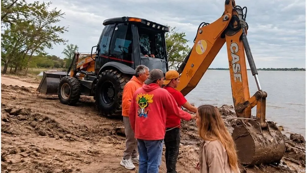 Obras en Bajada Grande: tras reclamos de vecinos piden explicaciones al municipio