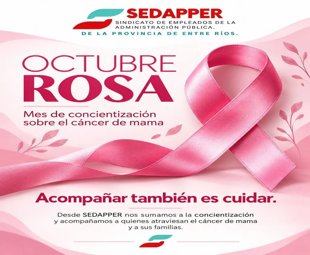 Octubre Rosa: SEDAPPER reafirma su compromiso con la salud de las mujeres