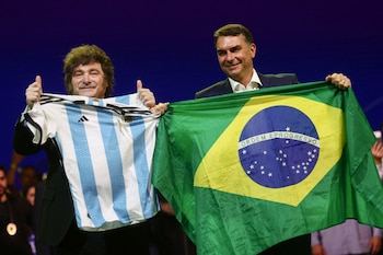 Once diputados libertarios viajan a Río para apoyar a Bolsonaro
