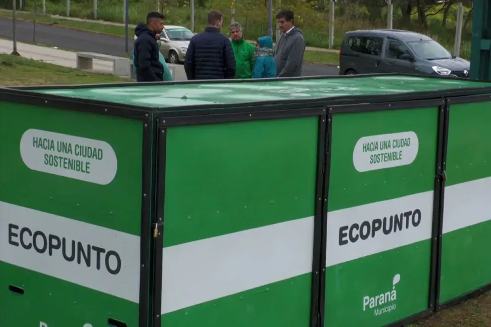 Paraná consolida sus Ecopuntos como espacios para la separación de residuos