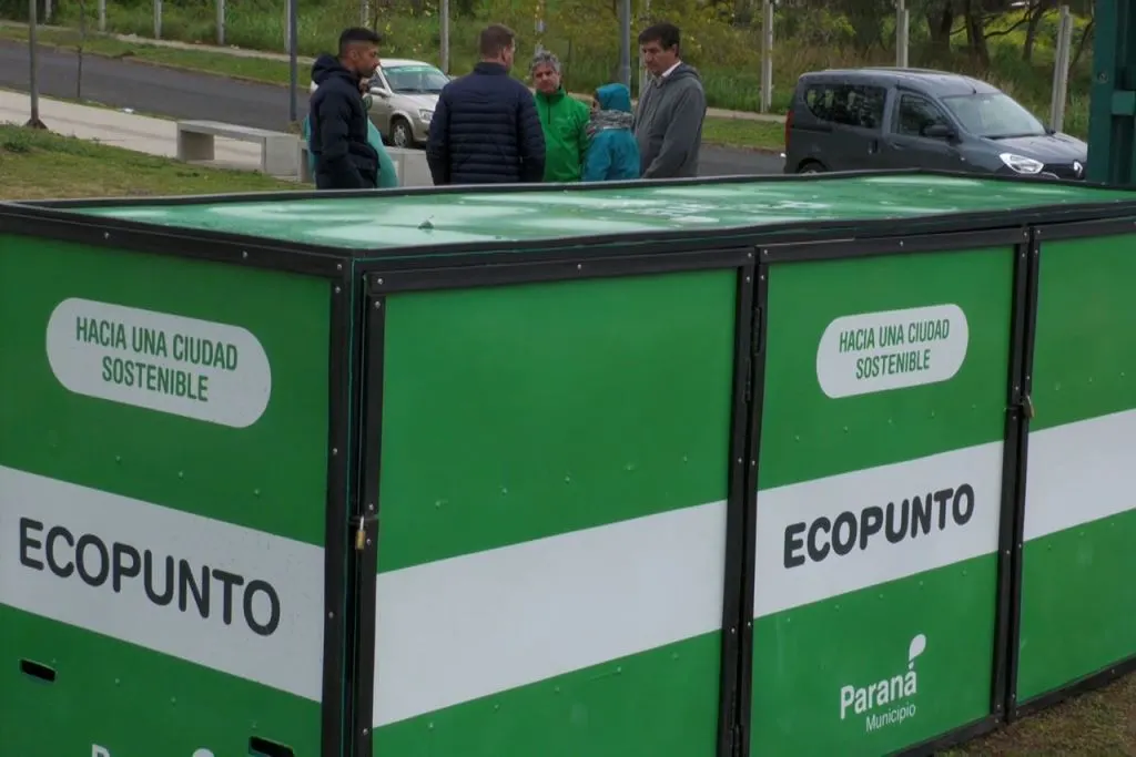 Paraná consolida sus «ecopuntos»