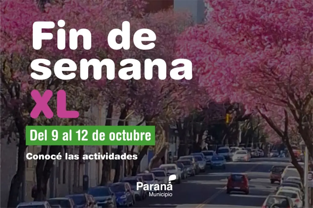 Paraná tendrá un fin de semana largo con ferias, cultura y propuestas para disfrutar
