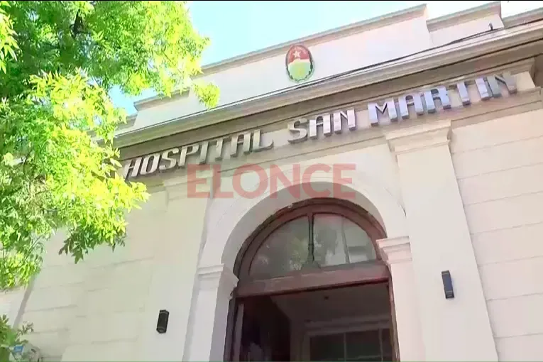Paraná: un hombre ingresó al Hospital San Martín con una herida de arma de fuego