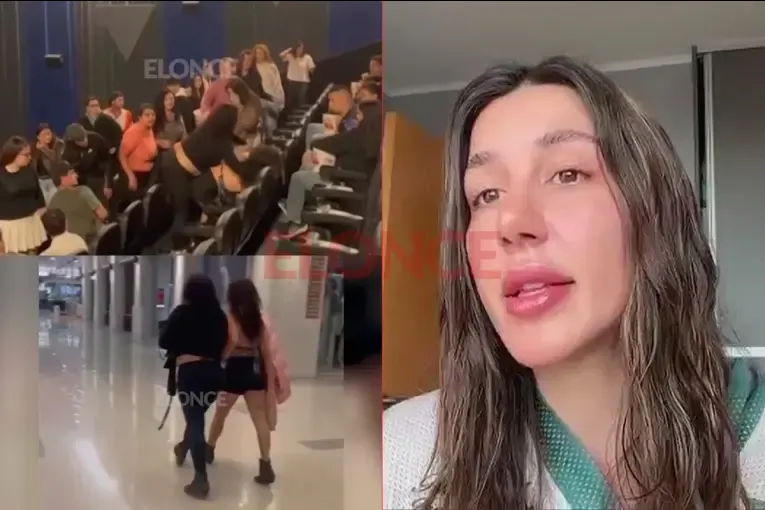 Pelea con gas pimienta en cine de Paraná: “Nos agarraron de los pelos y empezaron a pegar”, reveló una de las agredidas