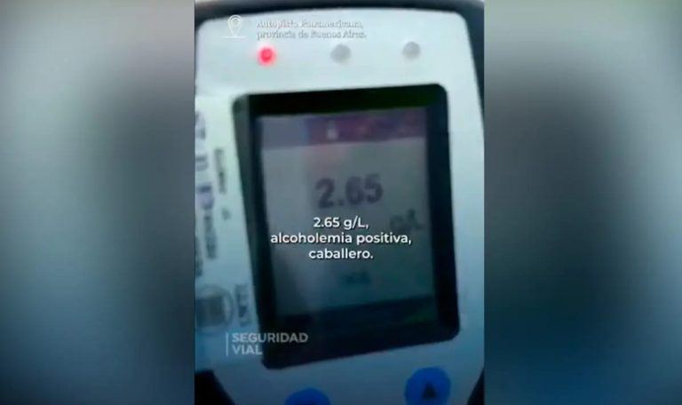 Peligro al volante: camionero circulaba de Corrientes a Buenos Aires con una alcoholemia de 2,65 g/l
