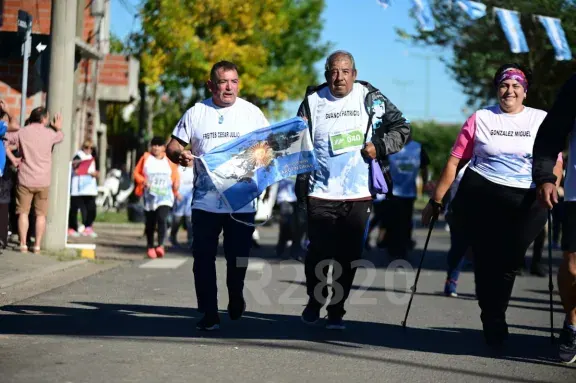 Por las altas temperaturas, el maratón por Malvinas se correrá a las 8.30 de la mañana