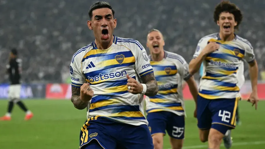 Por un bombazo de Paredes, Boca ganó en el Maracaná y se metió en la final de la Sudamericana