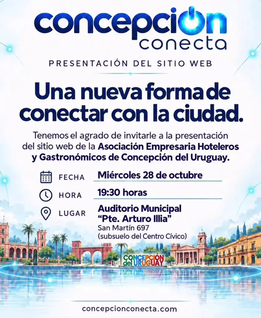 Presentarán “Concepción Conecta”, una nueva propuesta para descubrir la ciudad