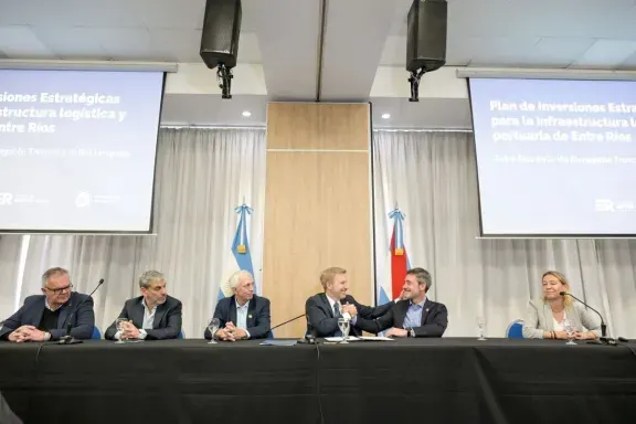 Presentaron un plan para mejorar el puerto Ibicuy y la logística del transporte