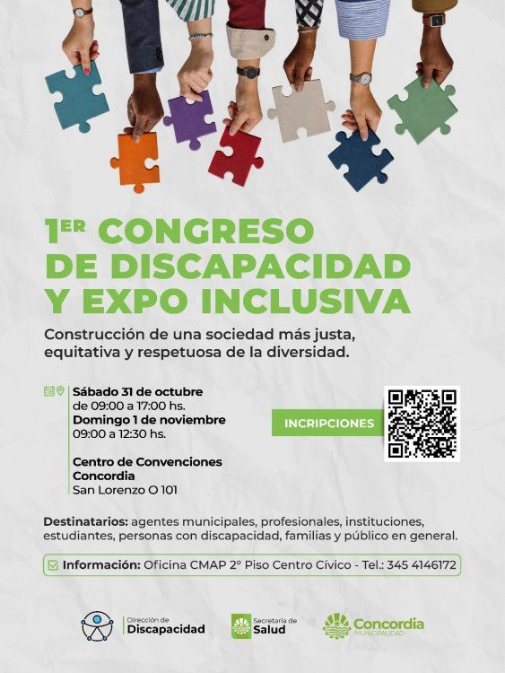 Primer Congreso Municipal de Discapacidad y Accesibilidad