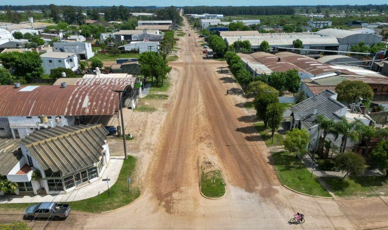 Proyectan la pavimentación de tres cuadras en avenida Belgrano