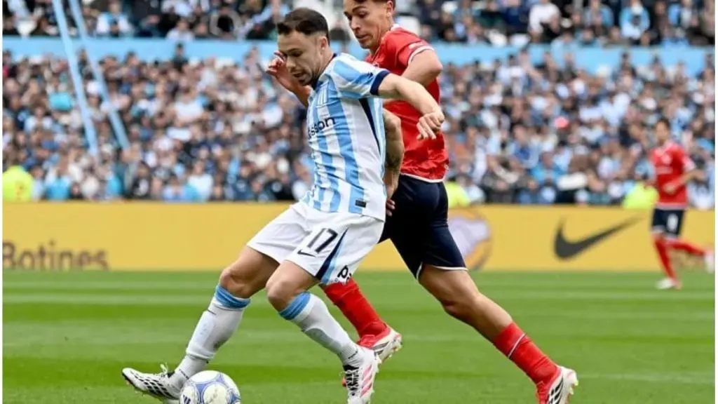 Racing e Independiente no se sacaron diferencias en un clásico más que caliente