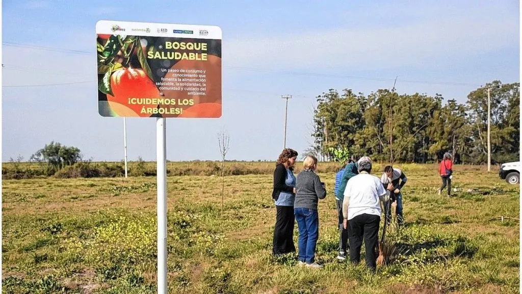 Ramírez apuesta a los bosques frutales para promover la biodiversidad y la alimentación saludable