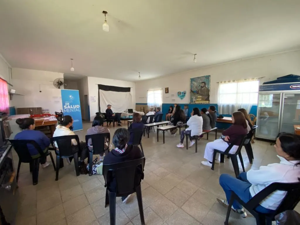 Realizaron una charla sobre salud mental en María Auxiliadora