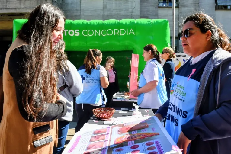 Realizaron una jornada en Concordia sobre prevención y detección temprana del cáncer de mama