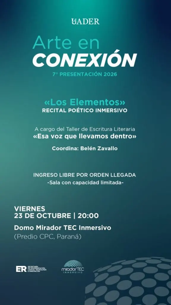 Recital poético “Los elementos” en DOMO del Mirador Tec