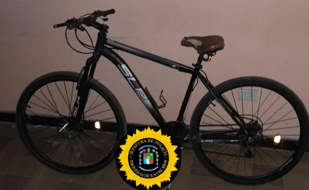 Recuperaron bicicleta que había sido robada ayer