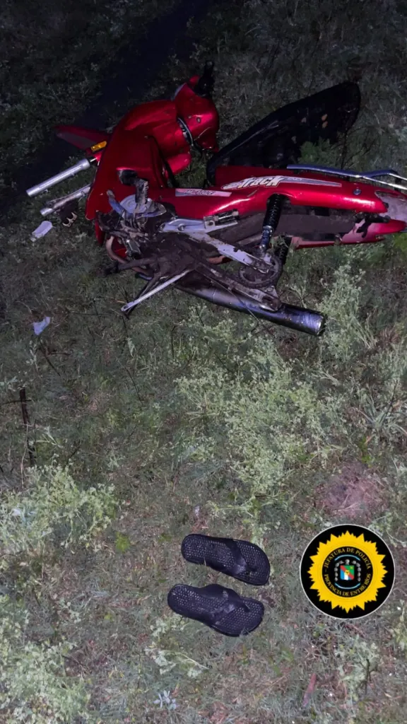Recuperaron una moto que había sido robada y detuvieron a dos hombres