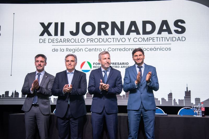 Región Centro: Frigerio, Llaryora y Pullaro reclamaron más infraestructura y competitividad
