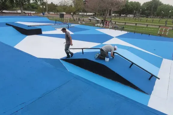 Renovaron el Skatepark de Gualeguaychú: repararon rampas, colocaron barandas y sumaron un mural