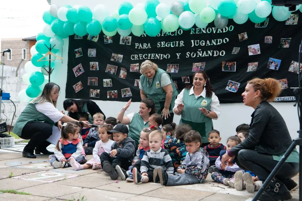 Renuevan el Jardín Maternal Tortuguitas