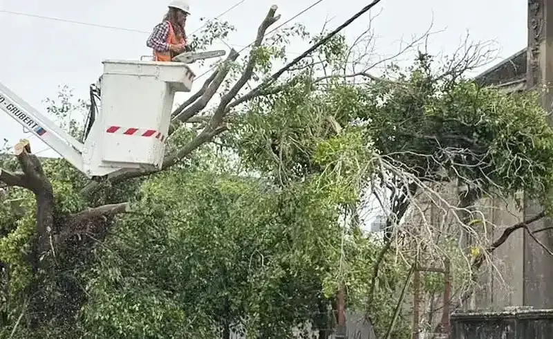 Repararon daños en la red de Internet tras la tormenta