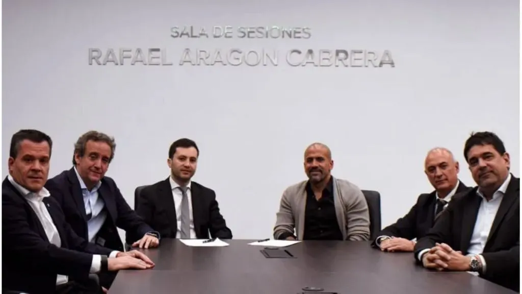 Reunión entre los presidentes de River y Estudiantes