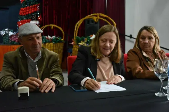 Rincón del Cinto se sumó a los convenios de asistencia alimentaria de la Provincia