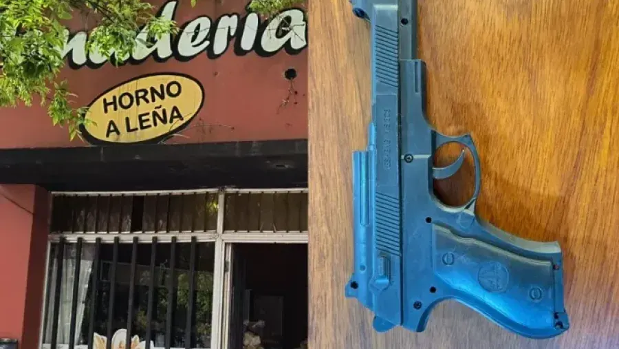 Robaron en una panadería de Paraná con una réplica de arma de fuego