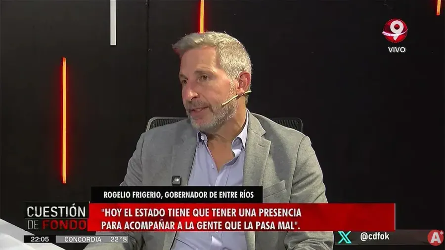 Rogelio Frigerio: “Definiré mi candidatura por la reelección después de hablar con mi familia”
