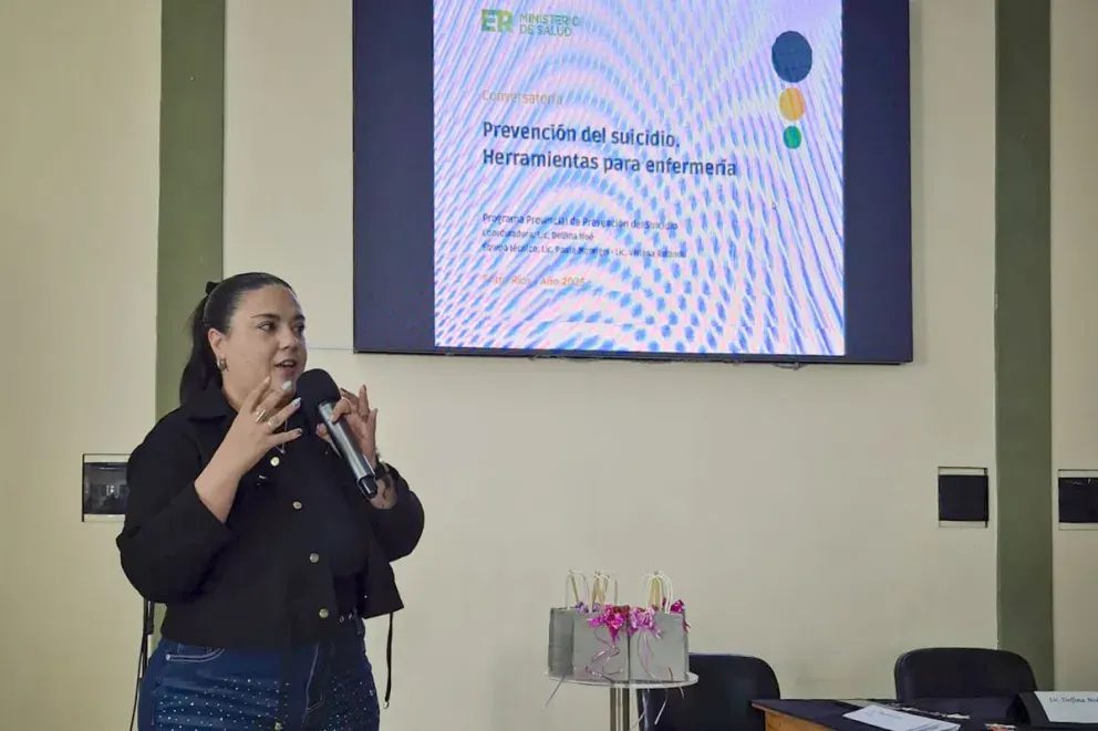 Salud desarrolló una jornada de formación para equipos de Enfermería en La Paz