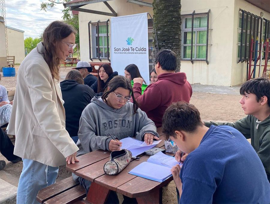 San José : Encuentros de Salud Mental en las diferentes Escuelas de la ciudad