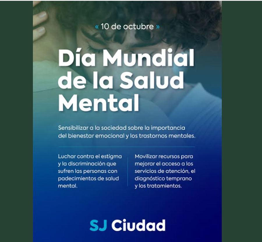 San José:Día Mundial de la Salud Mental