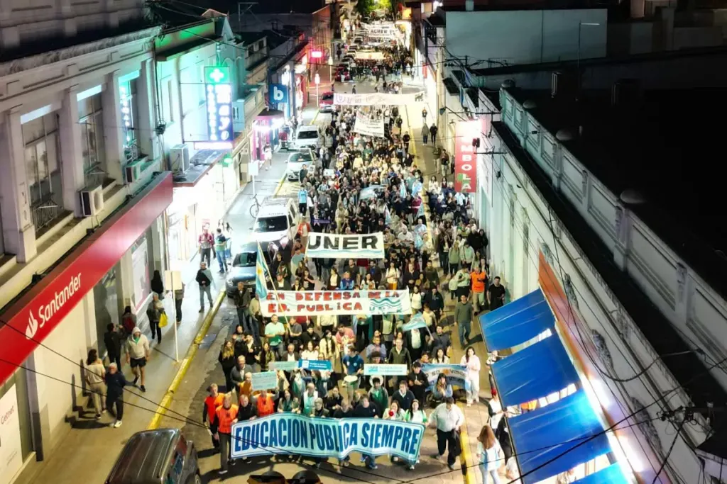 Se celebró con masiva convocatoria la quinta Marcha Federal Universitaria