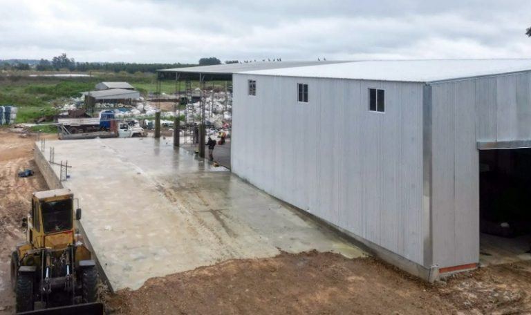 Se construirá un nuevo galpón para depósito en la Planta de Tratamiento de Residuos