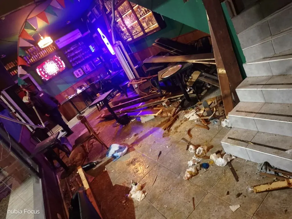 Se desplomó el entrepiso de un bar en Paraná y hay 15 heridos