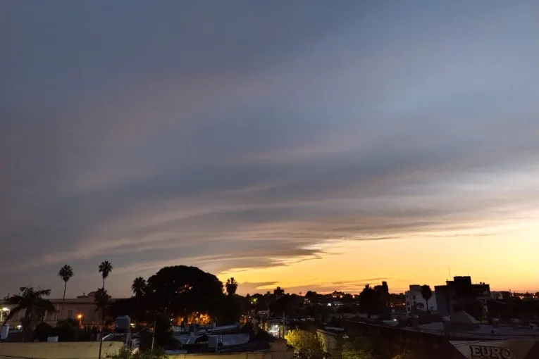 Se elevó a naranja el alerta por tormentas para este jueves en parte de Entre Ríos