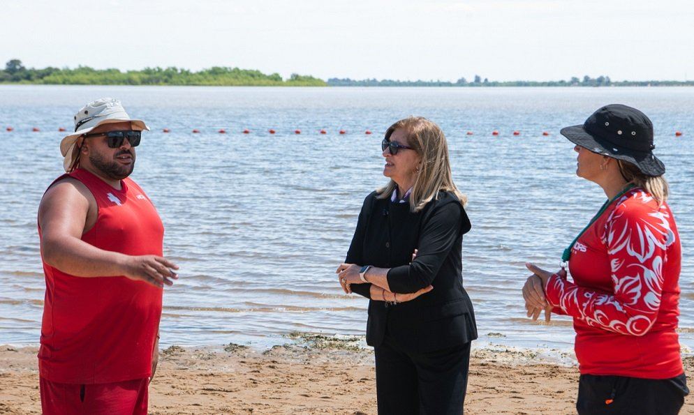 Se habilitó la playa del Thompson de Paraná
