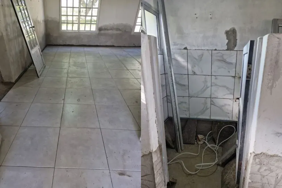 Se realizan reparaciones en el nivel inicial de la Escuela N° 4 de San José de Feliciano
