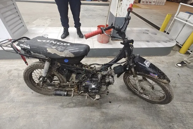 Secuestran una moto con adulteraciones