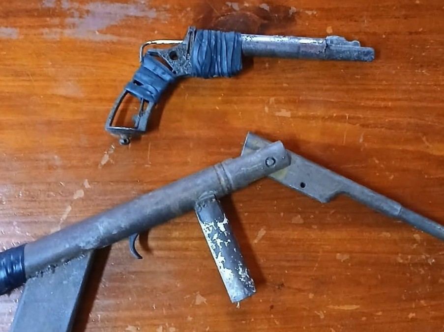 Secuestraron armas caseras en el barrio Milagrosa Sur