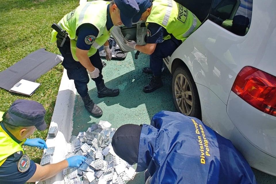 Secuestraron más de 38.000 pastillas de psicofármacos en un operativo en Entre Ríos