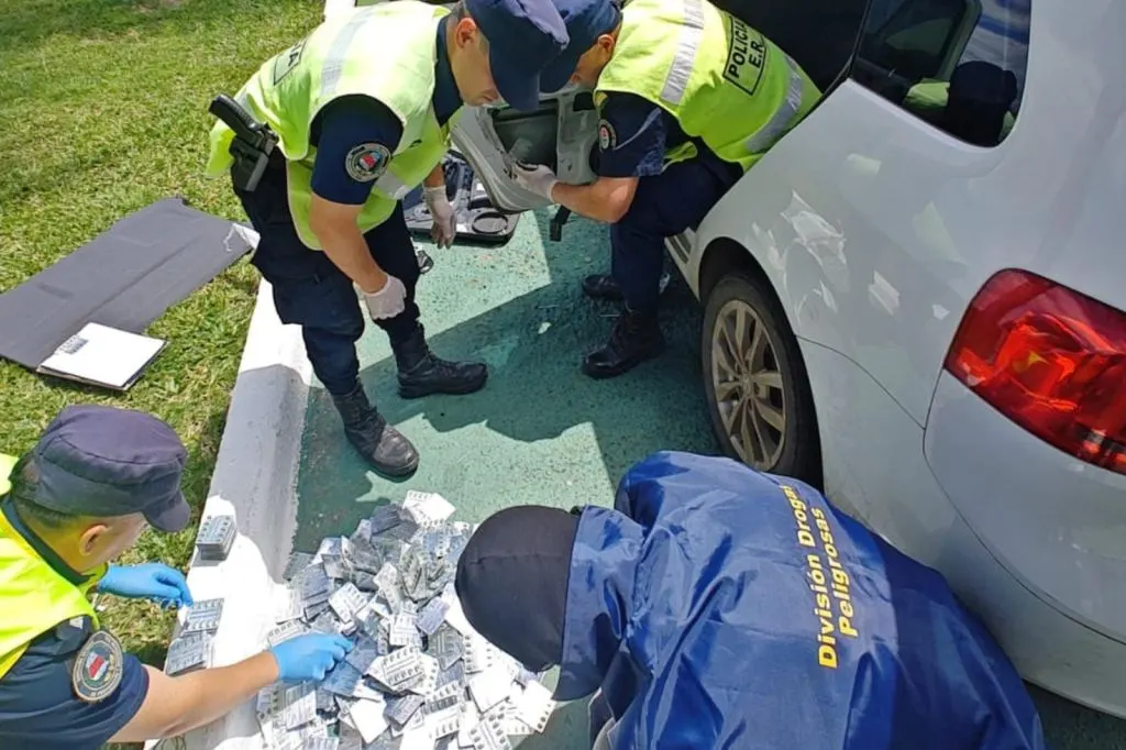 Secuestraron más de 38.000 pastillas de psicofármacos en un operativo