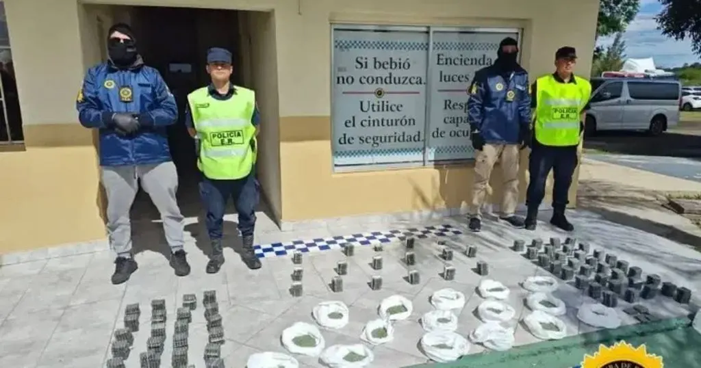 Secuestraron más de 38 mil pastillas ocultas en un auto que ingresaba a Entre Ríos