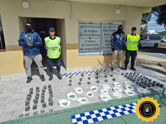Secuestraron más de 38 mil pastillas ocultas en un auto que ingresaba a Entre Ríos