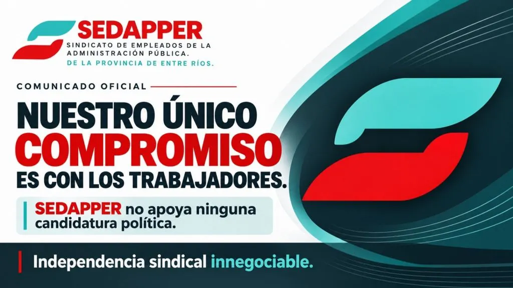 SEDAPPER rechaza el uso electoral de su acto: “Nuestro único compromiso es con los trabajadores”