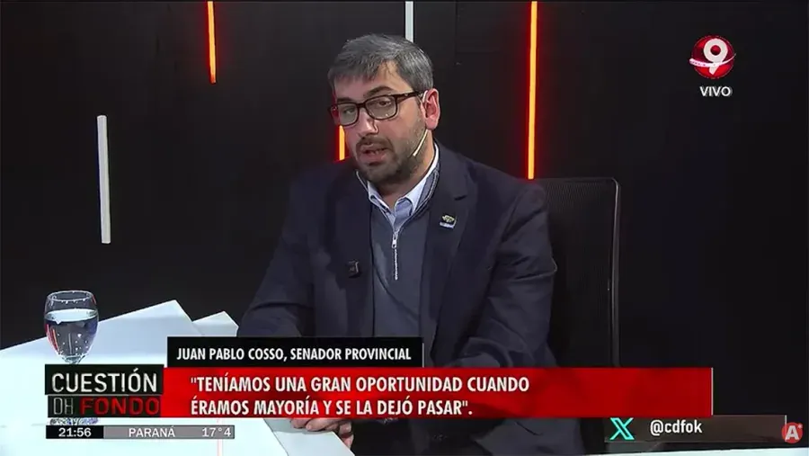 Senador Juan Pablo Cosso: “No queremos una ley de Ética Pública para un reel de Instagram”
