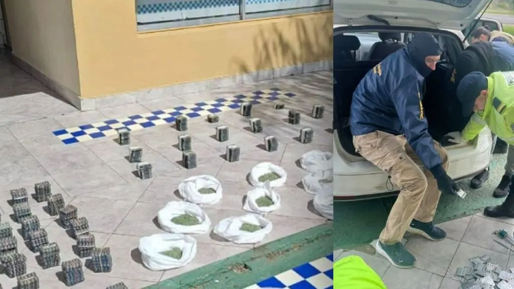 Seucestraron un cargamento de 38.000 pastillas en la Autovía 14 en Entre Ríos: dos detenidos