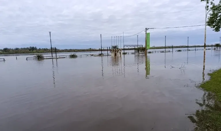 Siete ciudades, entre ellas Concordia, en alerta por la creciente del río Uruguay