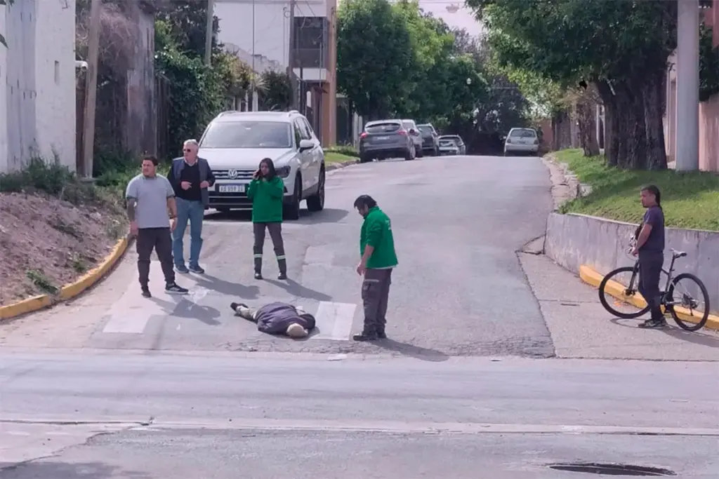 Susto en la vía pública de Paraná tras insólita situación
